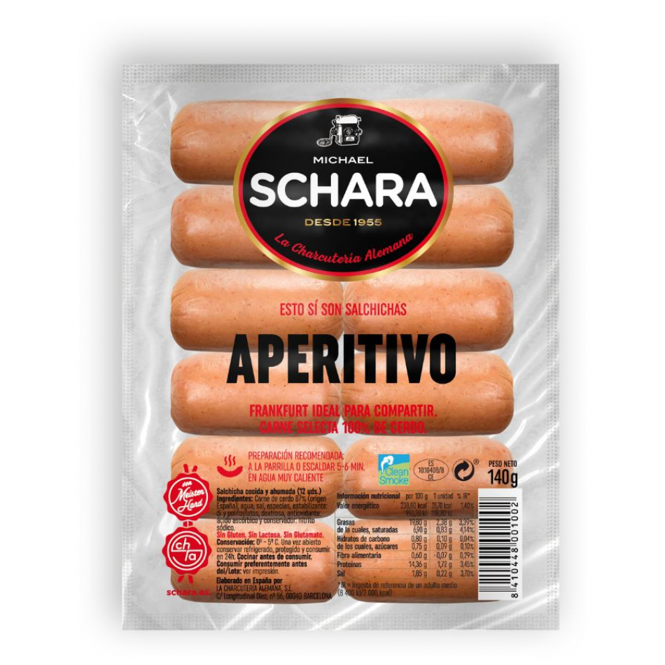 Salchi Aperitivo 140gr Schara