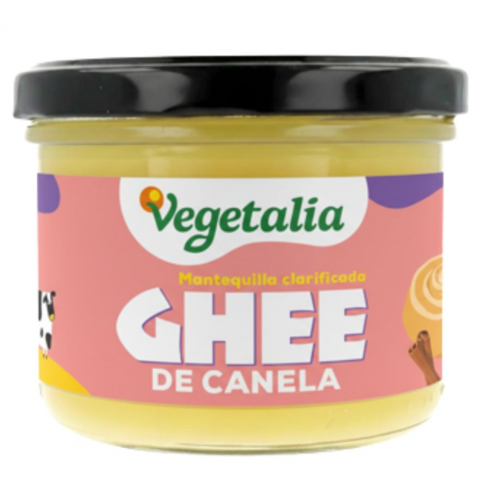 Mantequilla Ghee Canela Vainilla Eco 220ml Vegetalia
