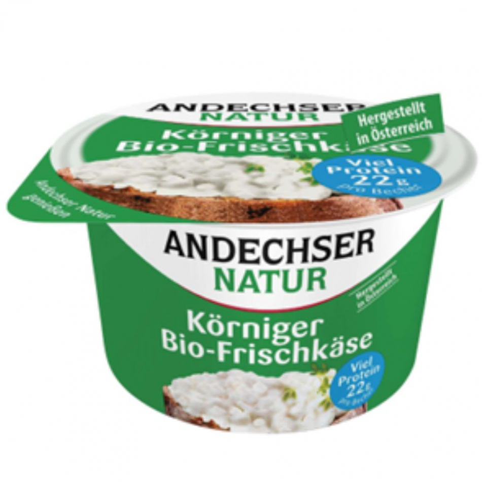 Queso Fresco Granulado Tipo Cottage Bio 200gr Andechser