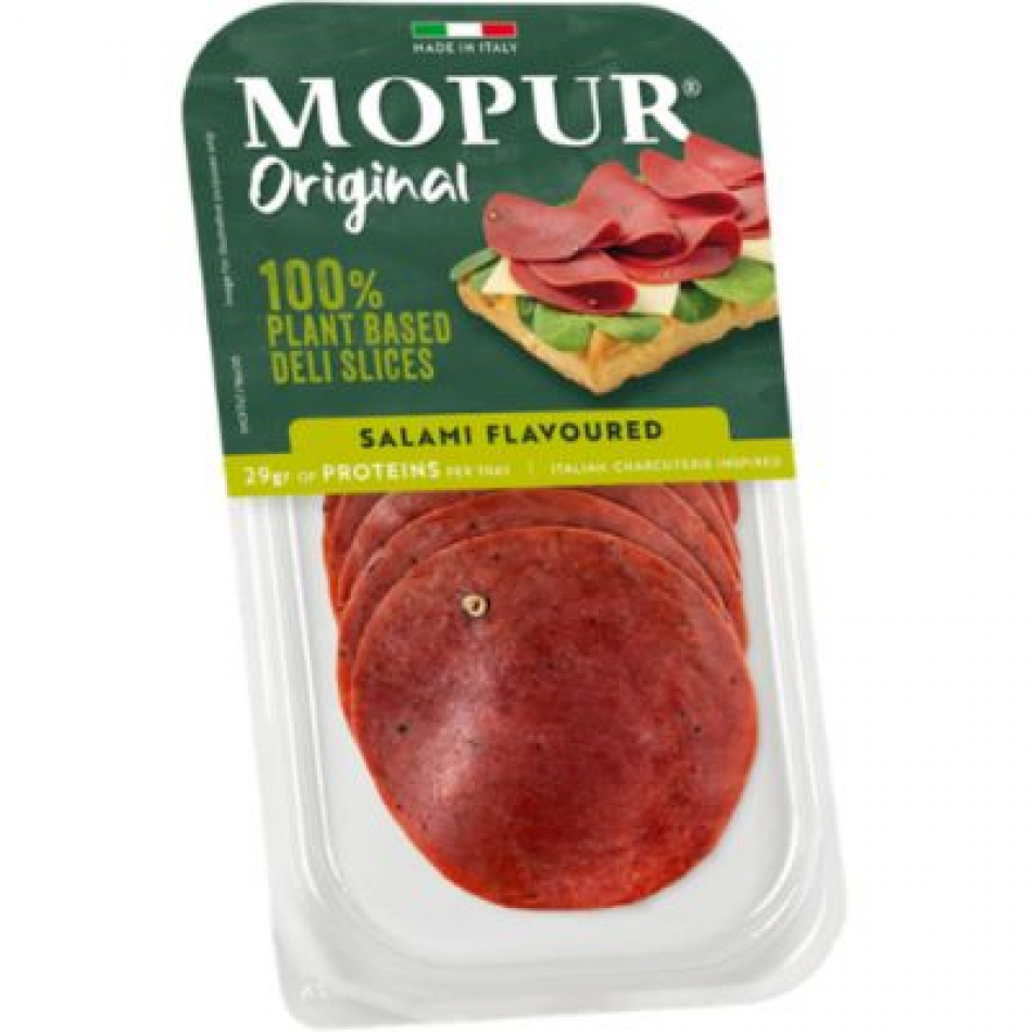 Embutido Salami en Lonchas Mopur 90gr Good & Green