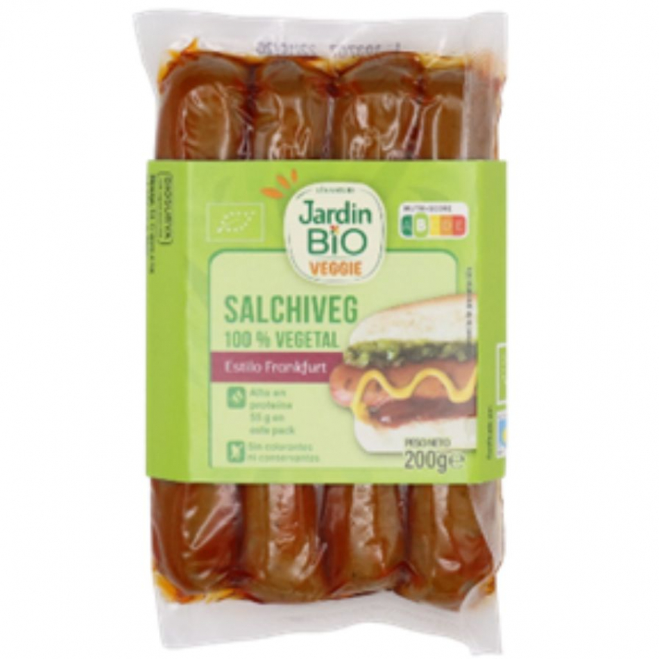 Salchiveg Estilo Frankfurt Bio 200 gr Jardin Bio Veggie