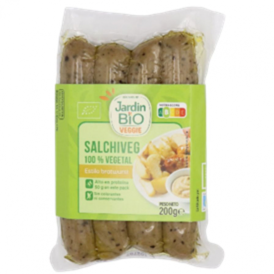 Salchiveg Bratwurst Bio 200 gr Jardin Bio Veggie