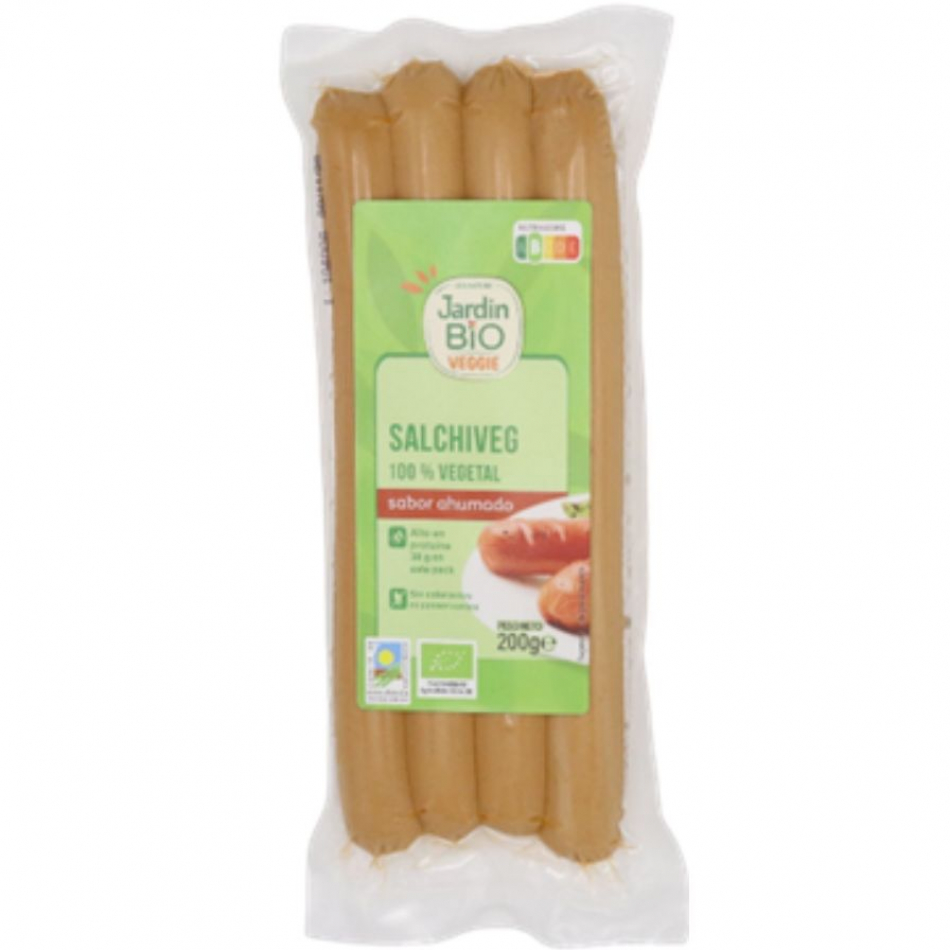Salchiveg Sabor Ahumado Bio 230 gr Jardin Bio Veggie
