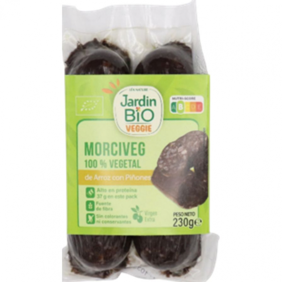 Morciveg de Arroz y Piñones Bio 230 gr Jardin Bio Veggie