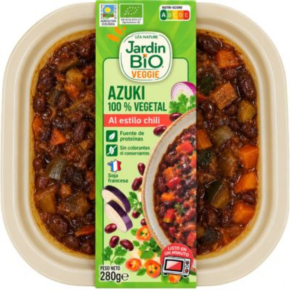 Azuki Estilo Chili Bio 280g Jardin Bio Veggie