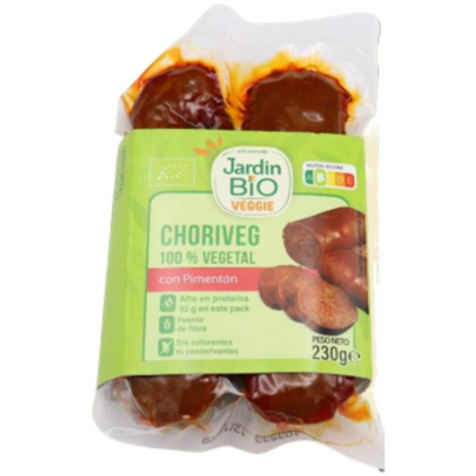 Choriveg con Pimentón Bio 230 gr Jardin Bio Veggie