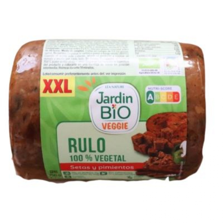 Rulo de Setas y Pimientos Bio 750gr Jardin Bio Veggie