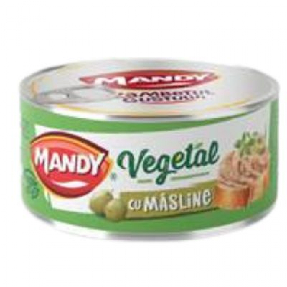 Paté con Aceitunas Vegetal 120gr Mandy Foods