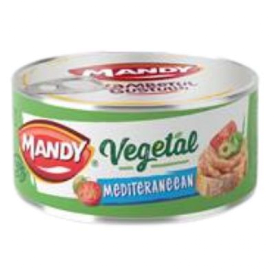 Paté Mediterráneo Vegetal 120gr Mandy Foods