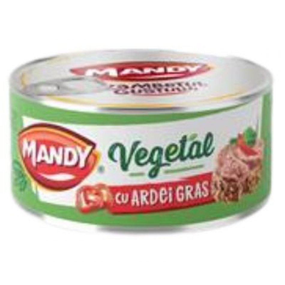 Paté Pimiento Rojo Vegetal 120gr Mandy Foods