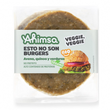 Hamburguesa Vegana Avena Quinoa y Verduras Bio 160gr Ahimsa