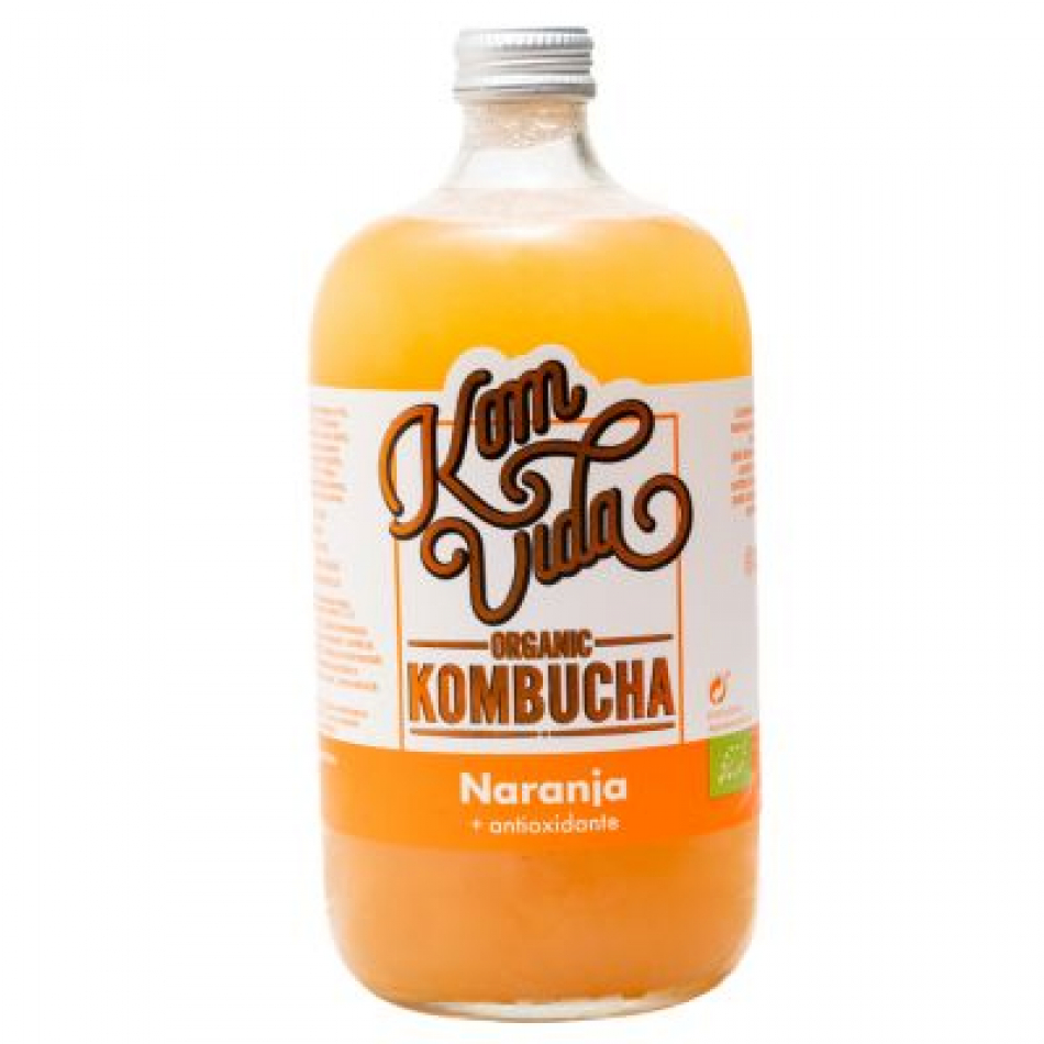 Kombucha Naranja Eco 750 ml Komvida