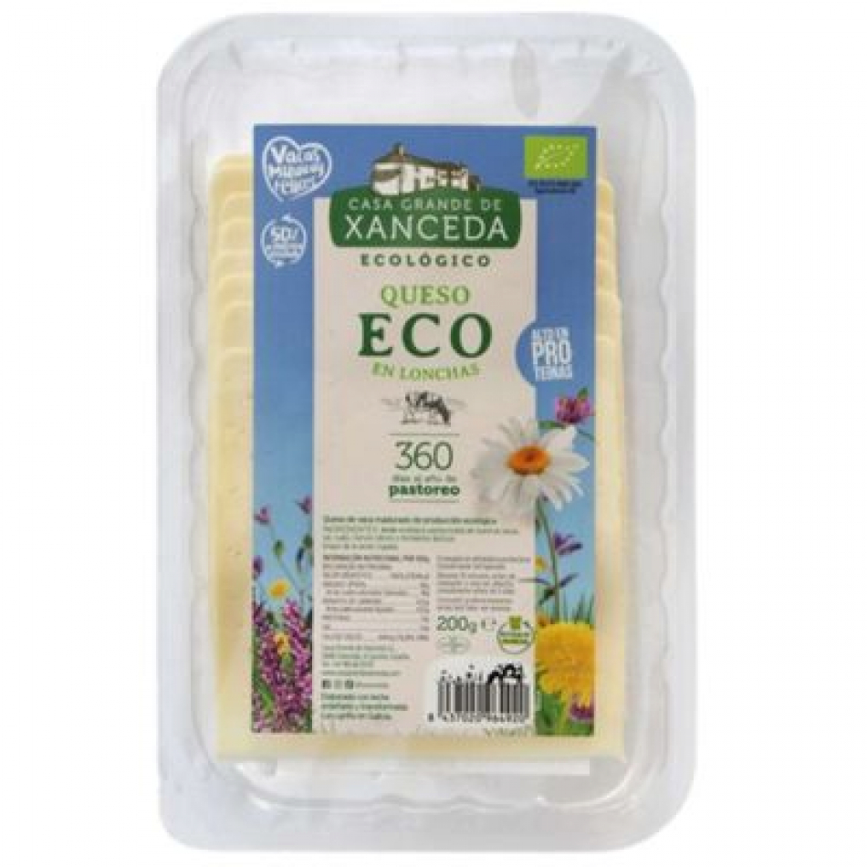 Queso Lonchas Bio 200gr Casa Xanceda