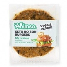 Hamburguesa Vegana Tofu y Wakame Bio 160gr Ahimsa