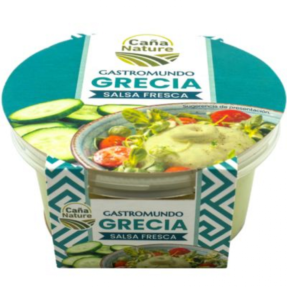 Salsa de pepino Gastromundo Grecia 200g Caña Nature