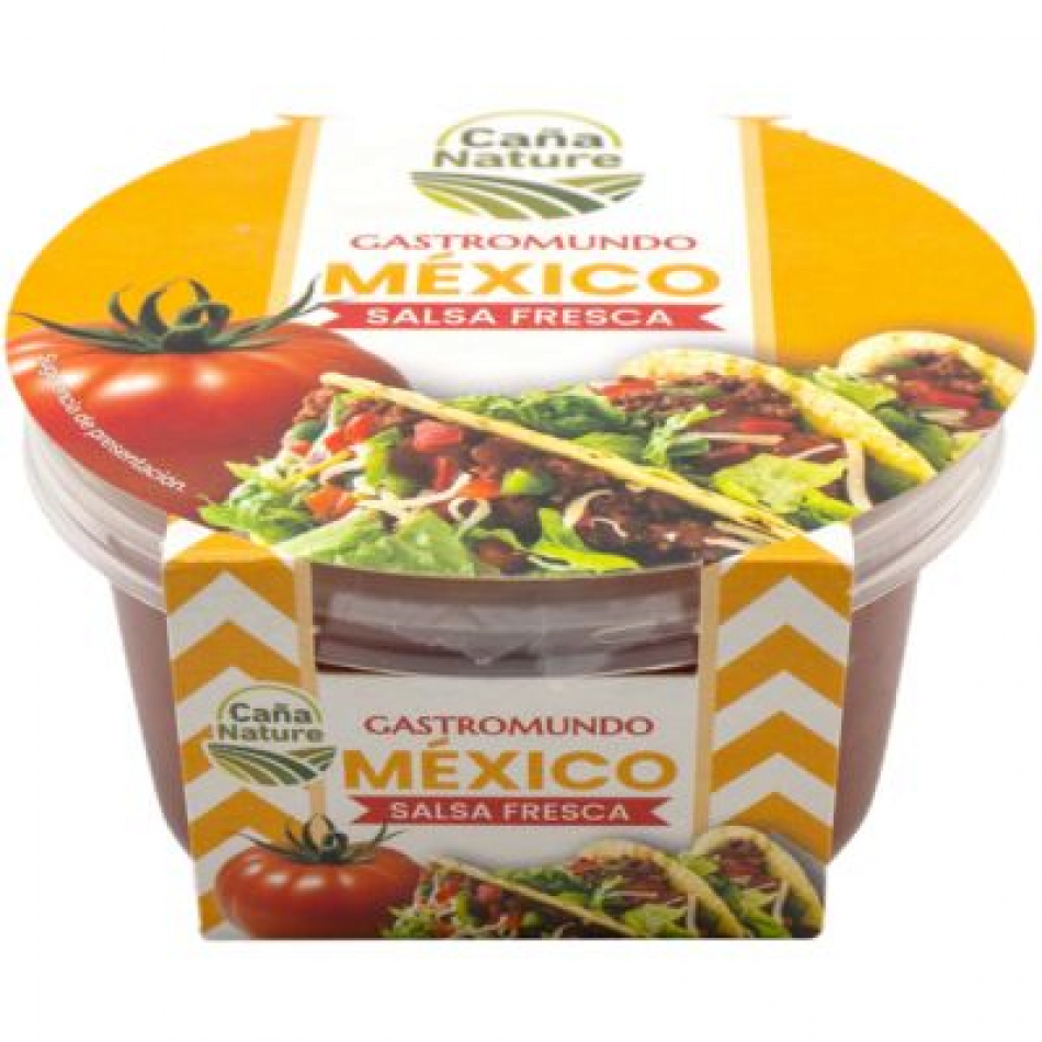 Salsa de tomate Gastromundo Mexico 180g Caña Nature