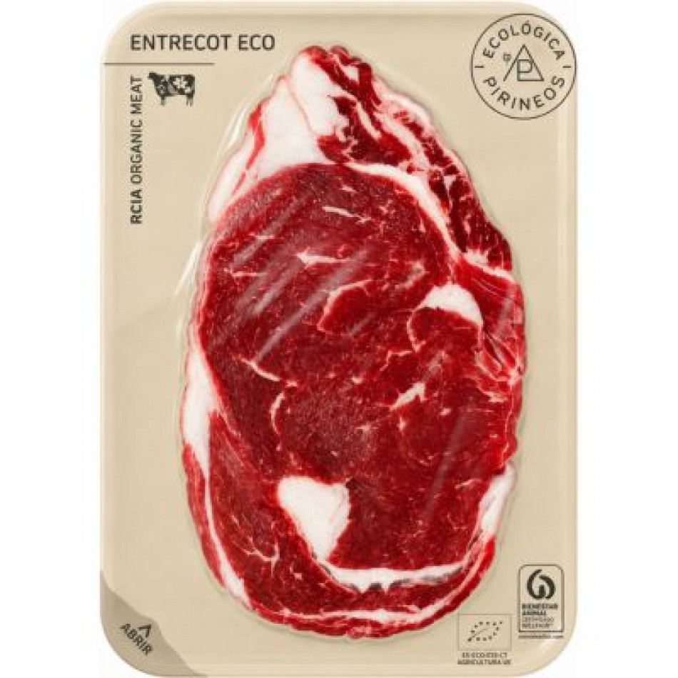 Entrecot Ternera Eco 350g Roia Organic