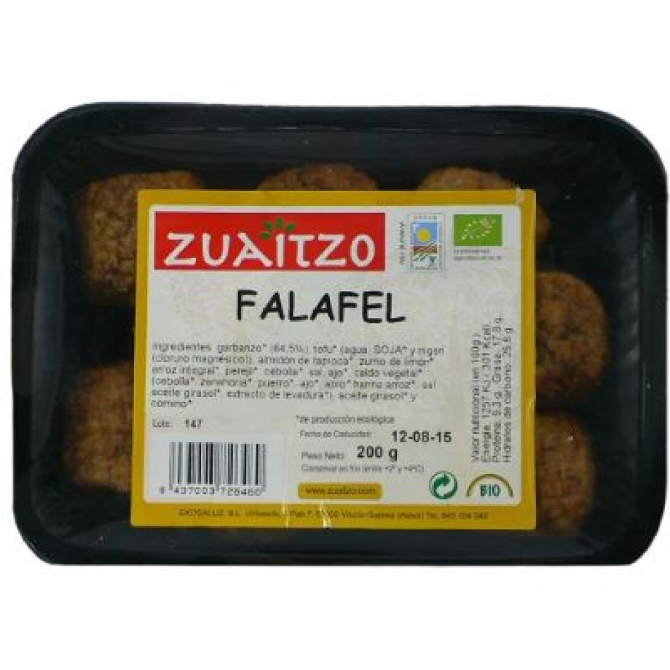 Falafel Eco 200g Zuaitzo