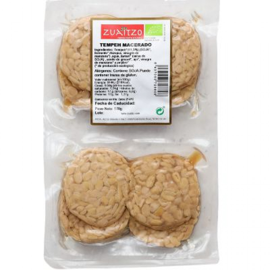 Tempeh Macerado Eco 170g Zuaitzo