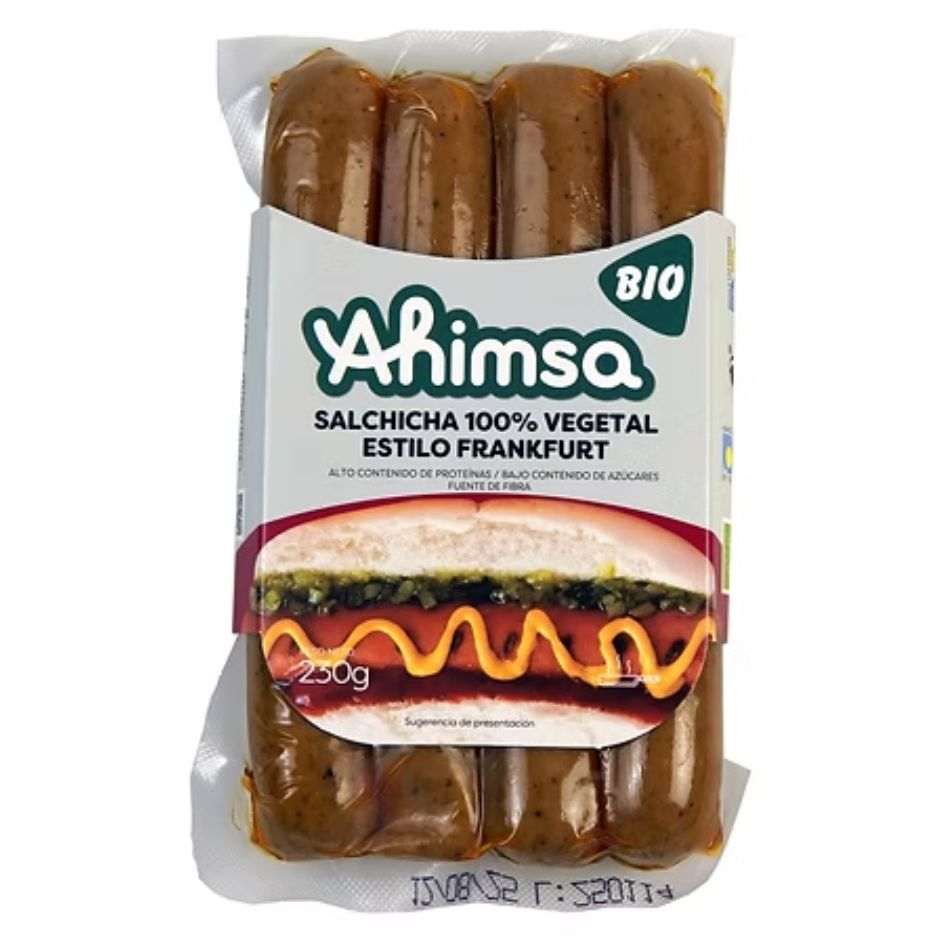 Salchichas Veganas Frankfurt Bio 230gr Ahimsa