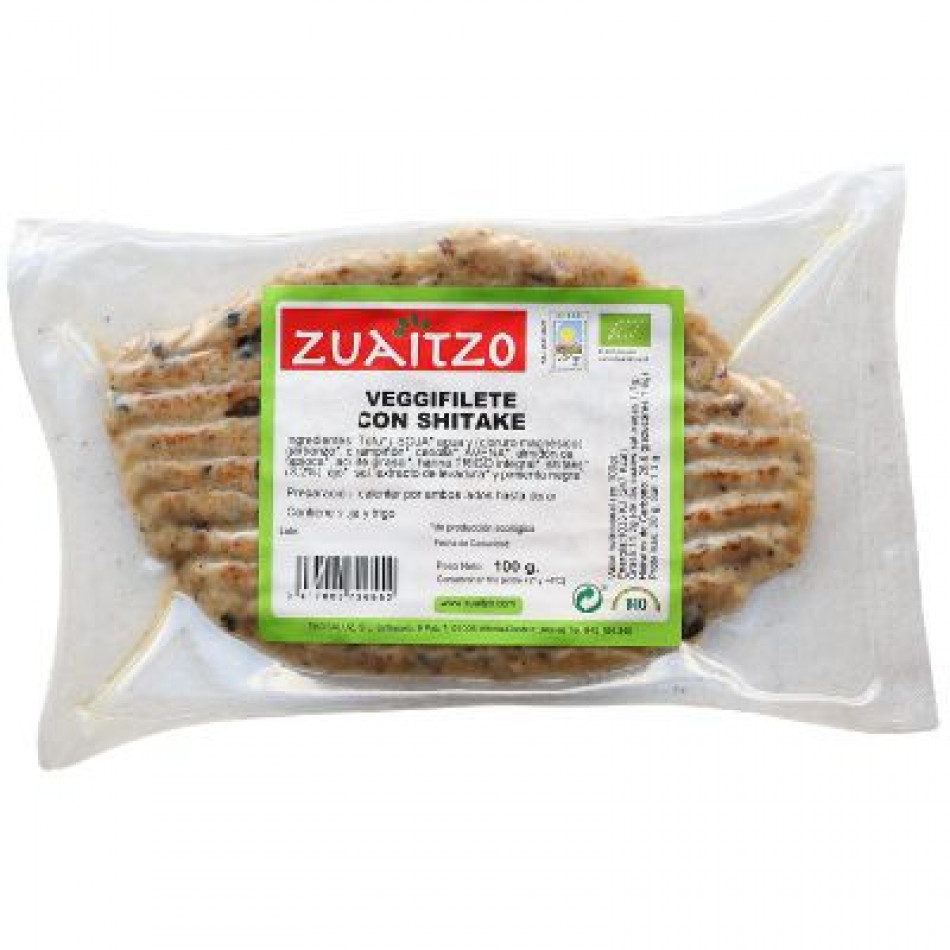 Filete vegetal con Shitake 100gr Zuaitzo