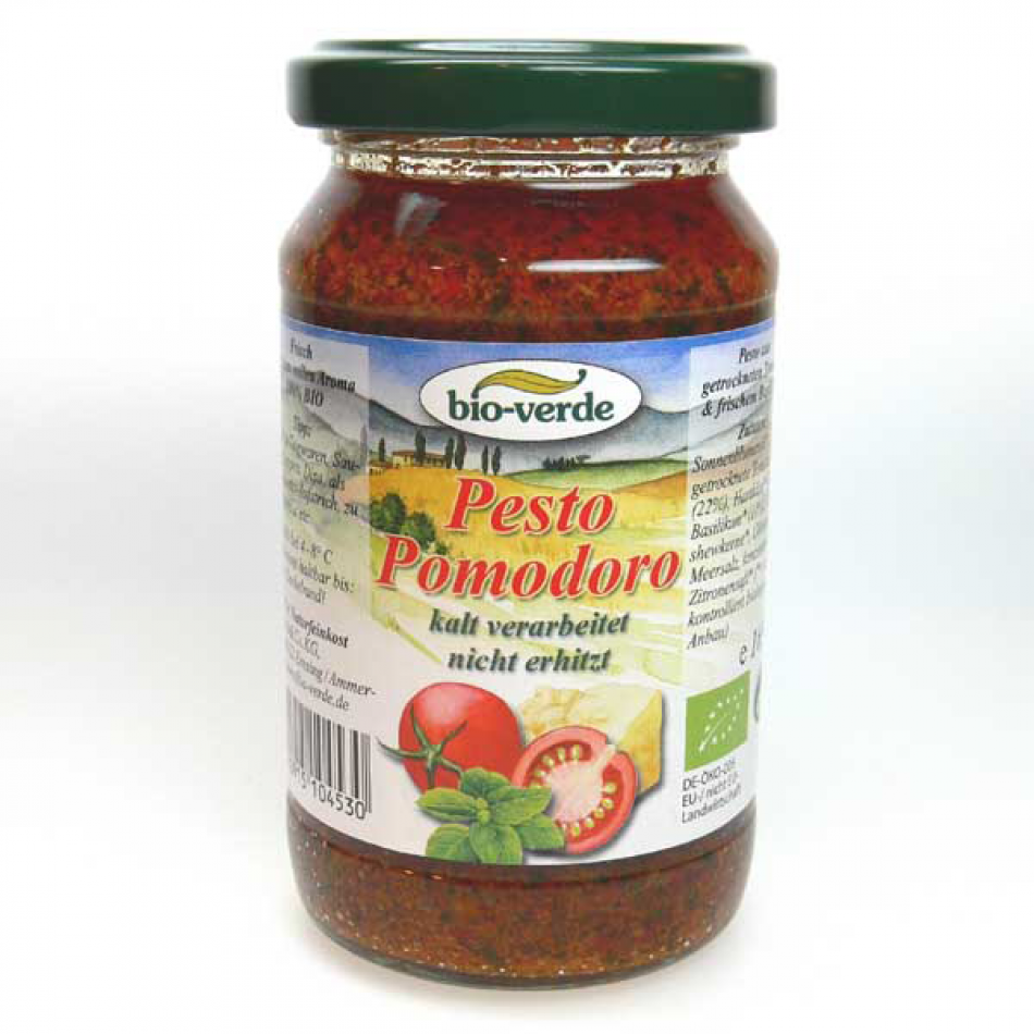 Pesto al Tomate 160ml Bioverde
