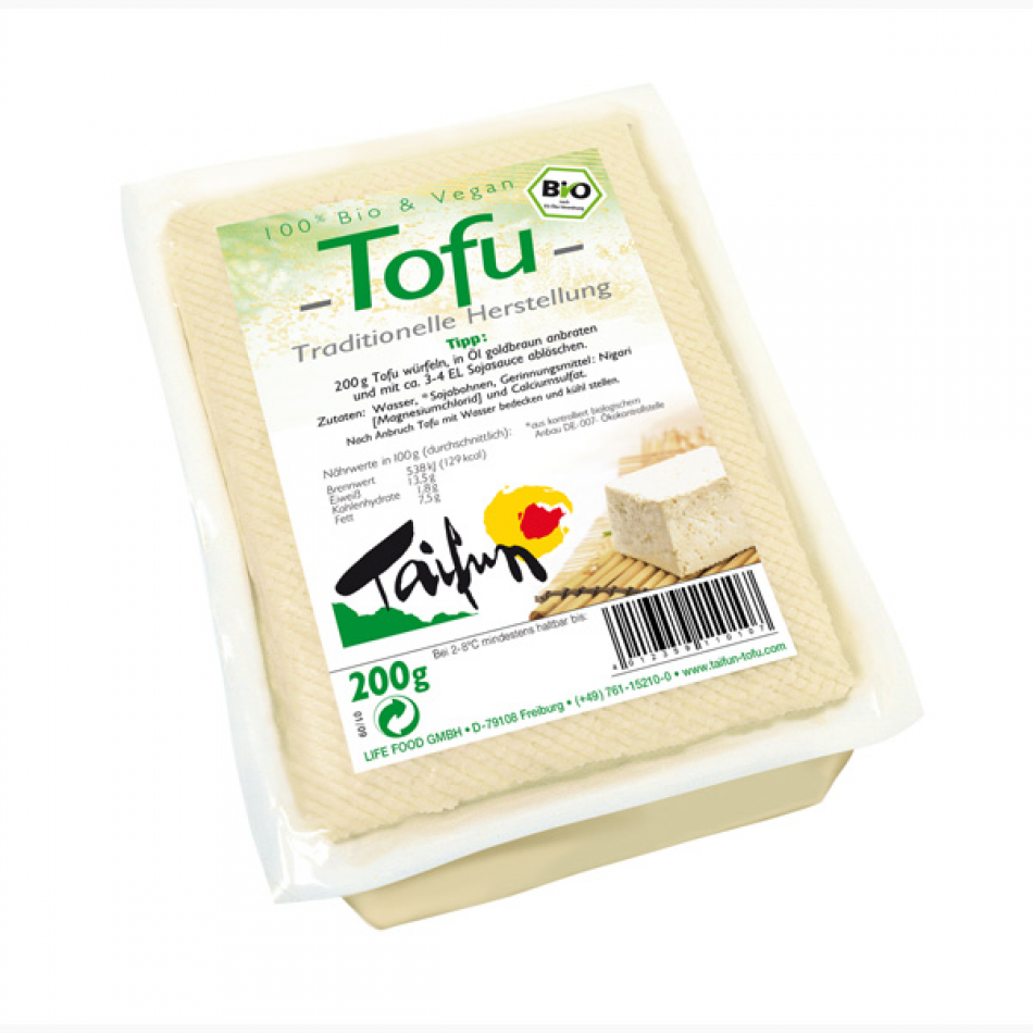 Tofu 100% bio y vegano 200gr Taifun
