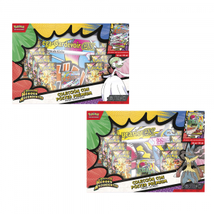 Colección con póster prémium Mega Lucario // Mega Gardevoir