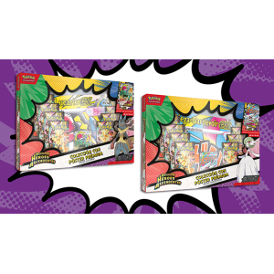 Colección con póster prémium Mega Lucario // Mega Gardevoire