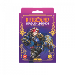 Riftbound: League of Legends TCG - Unleashed Champion Deck Vi Display - EN