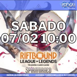 Presentación Riftbound: Spiritforged sabado 07/02 10:00