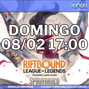 Presentación Riftbound: Spiritforged Domingo 08/02 17:00