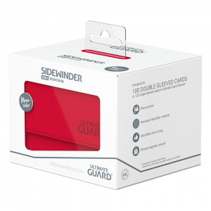 Ultimate Guard Sidewinder 100+ XenoSkin Monocolor Rojo