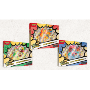 ASCENDED HEROES COLECCION MEGA MEGANIUM/MEGA FERALIGATR/MEGA EMBOAR ENG