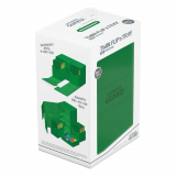 Ultimate Guard TWIN Flip`n`Tray 160+ XenoSkin Monocolor Green