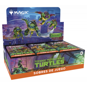 ESP Caja de sobres de juego de Magic: The Gathering | Teenage Mutant Ninja Turtles