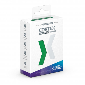 Ultimate Guard Cortex Sleeves Tamaño Estándar Verde (100)