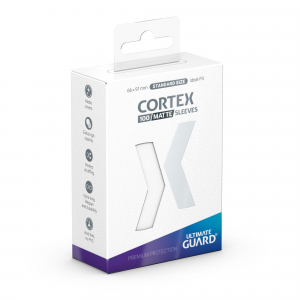 Ultimate Guard Cortex Sleeves Tamaño Estándar Blanco (100)