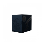 Caja de mazo Deck Box DS Double Shell Azul/Negro Dragon Shield
