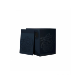 Caja de mazo Deck Box DS Double Shell Azul/Negro Dragon Shield