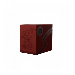 Caja de mazo Deck Box DS Double Shell Rojo/Negro Dragon Shield