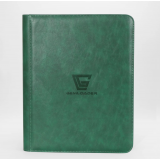 Premium 3''X4'' toploader fit collector's binder [216 pockets 3X3]  Tiffany Blue