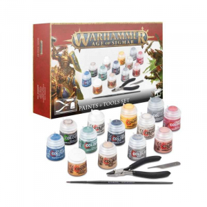 Warhammer Age of Sigmar: Pinturas + set de herramientas