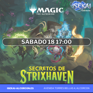 Presentación StrixHaven Sabado 18 17:00