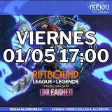 Presentación Rifbound Unleash Viernes 1 de Mayo 17:00