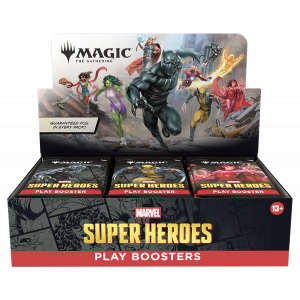 Caja de sobres de juego de Magic: The Gathering | Marvel Super Heroes ENG