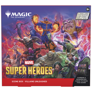 Cajas de escena de Magic: The Gathering | Marvel Super Heroes Villains Unleashed