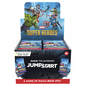 Caja de sobres de Jumpstart de Magic: The Gathering | Marvel Super Heroes