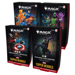 Mazos de Commander de Magic: The Gathering | Marvel Super Heroes ESP