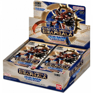 BOX DIGIMON CARD GAME DIGITAL WORLD SHAMBALA EX-12 EXTRA BOOSTER